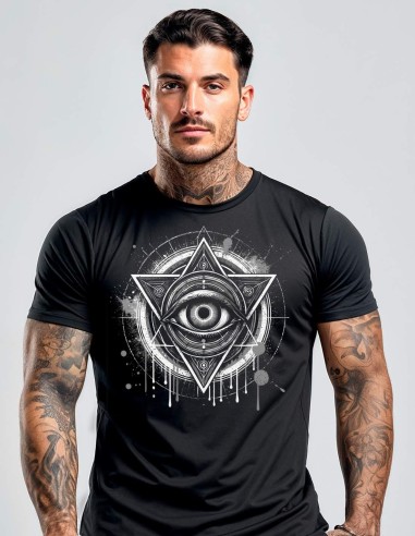 Camiseta Dry Fit UV 50+ Proteção do Olho Grego