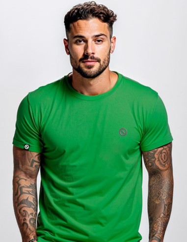 Camiseta Dry Fit UV 50+ Verde Folha Fresca