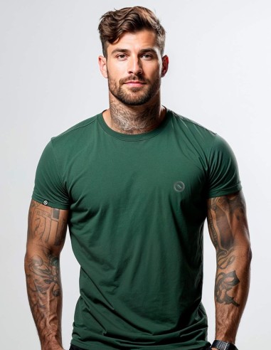 Camiseta Dry Fit UV 50+ Verde Militar